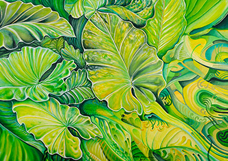 Oil Painting on Canvas - Tropical Fantasy
