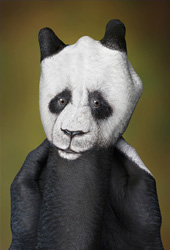 Panda Hand Painting | Guido Daniele